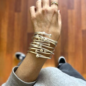 West Indian Silver Bangles, Silver Bangles, Thick West Indian Bangles, West Indian Sterling Silver Bangles, West Indies Bangles