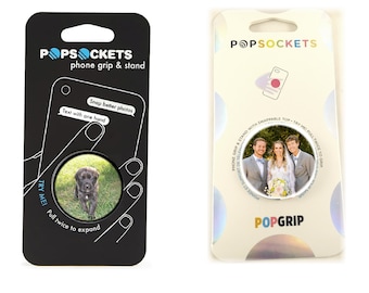 Custom Popsocket personalized with your photo, logo, graphic or saying