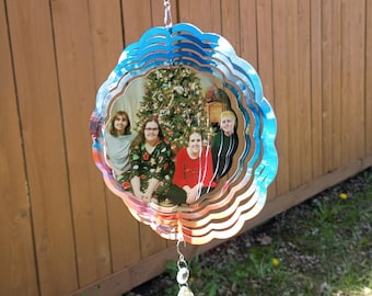 Custom Photo Wind Spinner - Personalized with your picture