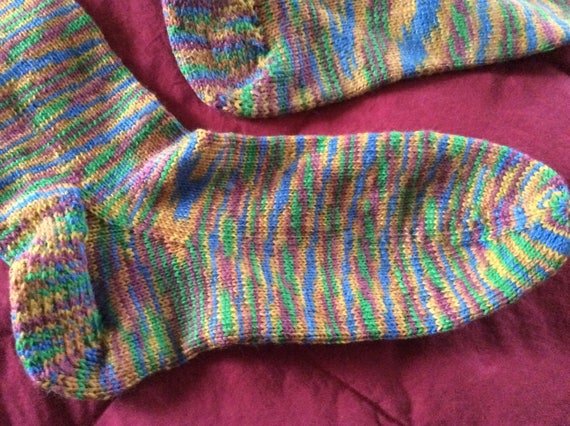 crazy colored socks