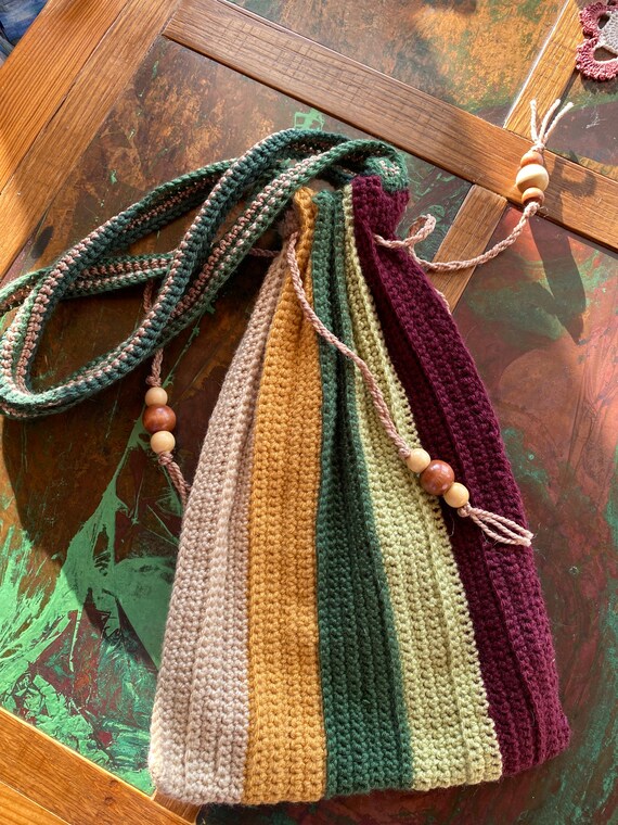 pleats wrinkle bag crochet pattern