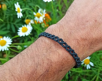 Bracelet en macrame pour homme et femme