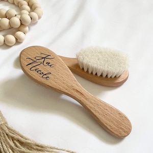 Heirloom Hairbrush, Engraved Hairbrush, Baby Hairbrush Keepsake, Newborn Gift, Baby Name Heirloom, Kids Name Gift, New Mom Gift