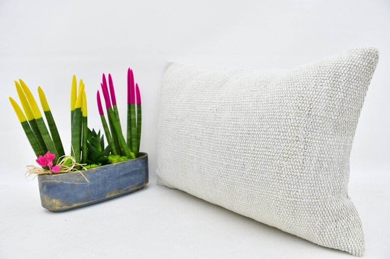 lumbar pillow cover 16x24 throw pillow turkish kilim pillow handmade kilim pillow cushion cover No 2645 pillow cover kilim pillow