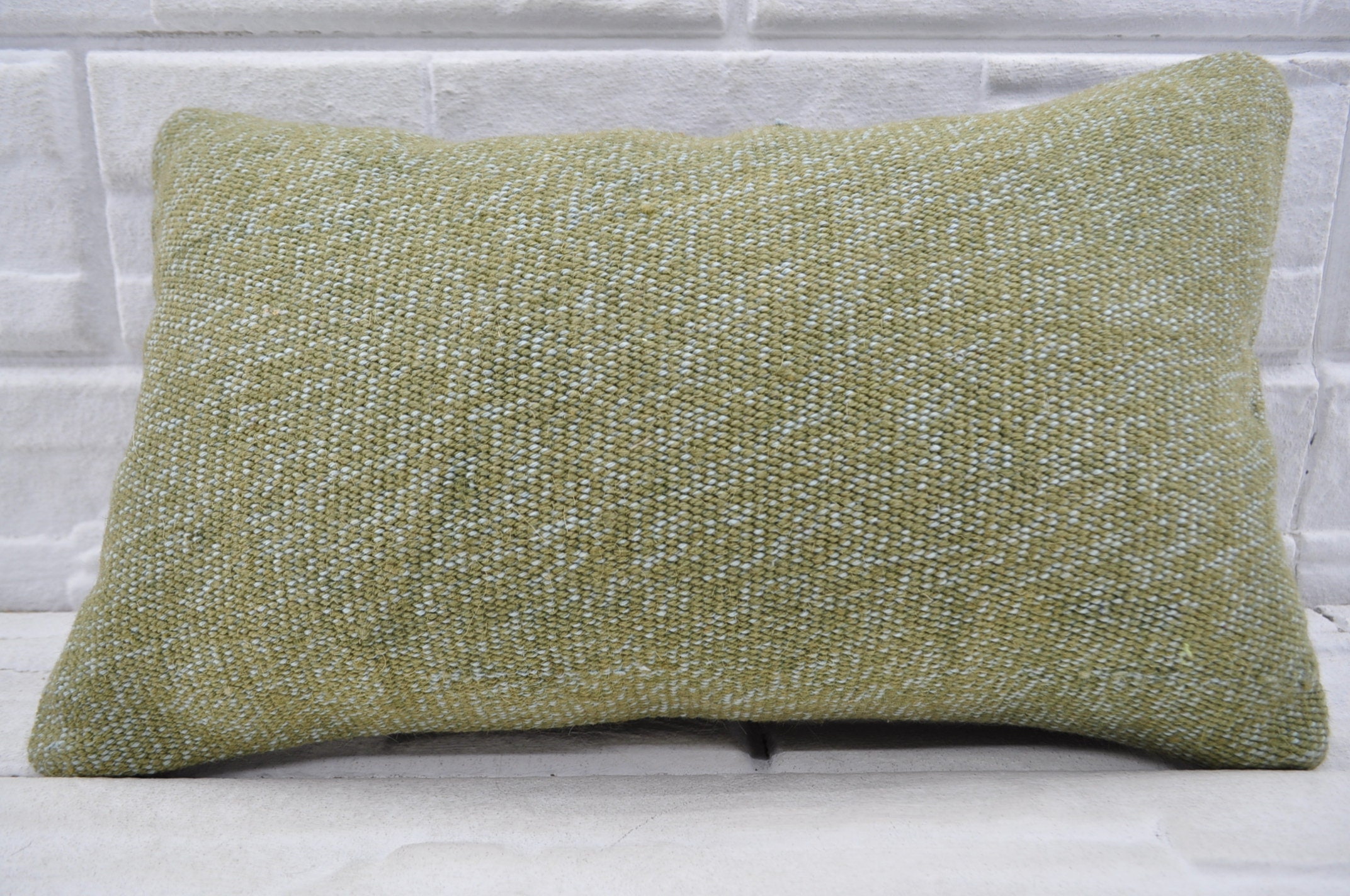 kilim pillow 12x20 cushion cover 12x20 antique natural throw pillow cover ethnic pillow lumbar pillow cover No 2428 hemp pillow