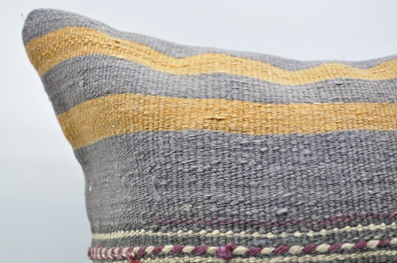 kilim pillow kilim pillow cover throw pillow 24x24 cushion cover handmade pillow oriental kilim pillow No 1049