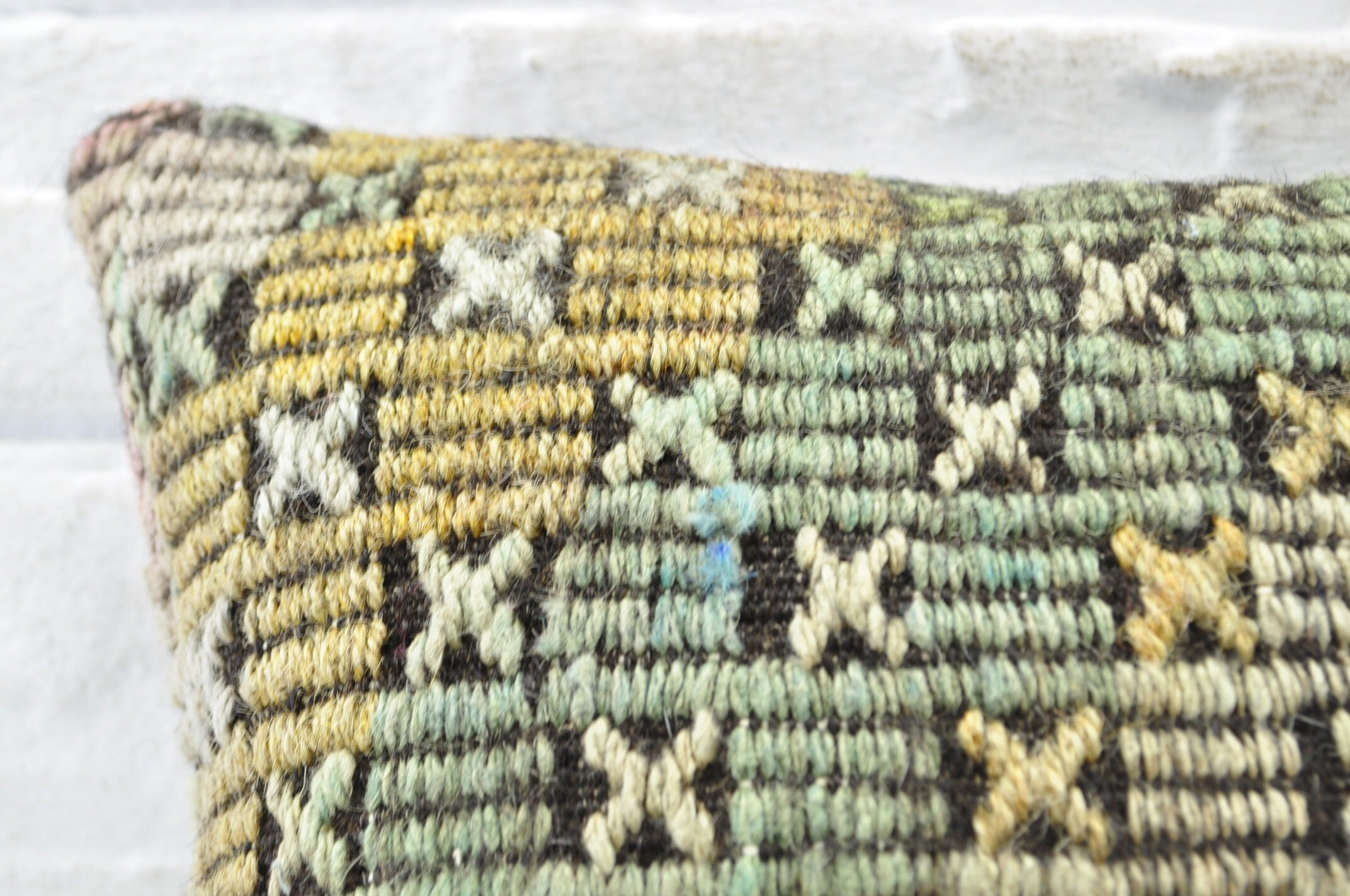 Oriental Pillow Kilim Pillow Embroidered Kilim Pillow Etsy