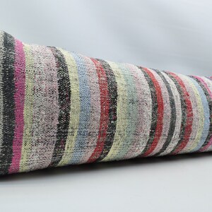 Kilim Pillow, Pillow Covers, Personalized Gift, 16x48 Kids Throw Cushion, Patterned Pillow Cover, Small Pillow, Traditional Pillow Case, 422