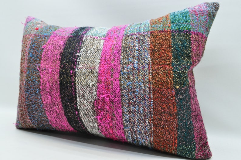 kilim pillow kilim pillow cover throw pillow 16x24 cushion cover oriental kilim pillow sofa pillow boho pillow No 1684