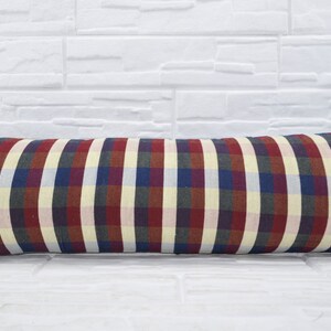 Kilim Pillows, Turkish Pillow, Designer Pillows, 16x48 Gothic Throw Pillow, Striped Cushion, Knot Cushion Case, Cute Pillow Covers, 372