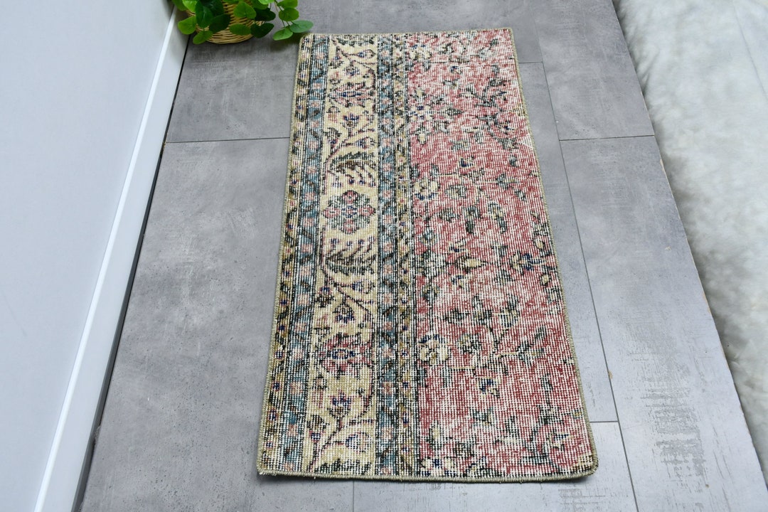 Vintage Rug, Turkish Rug, 2x4 Small Rugs, Faded Anatolian Rugs, Rugs ...