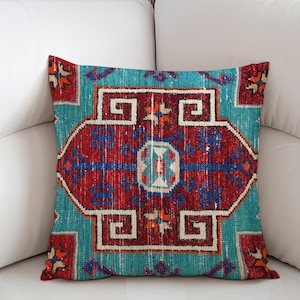 Kilim Pillow, Vintage Patterned Cover, Gift Pillow, Custom Pillow Cover, Home Decor Pillow, All Size Pillow, Pattern Pillow, Couch Pillow,