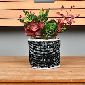 Organizer Baskets, Plant Pot Cover, Flower Pot Holders, Indoor Planters, 6x7 Inches, Flower Vases, Kilim planter, 9