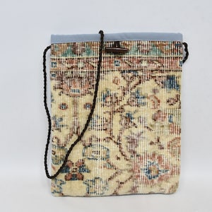 Kilim Bag, Turkish Bag, Handmade Rug Bag, Vintage Bag, Hygienic Bag, Washable Bag, 12x14 inches, Bags For Women, Weekender Bag, 77
