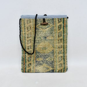 Traditional Kilim Bag, Kilim Bag, Carpet Bag, Bags For Women, Weekender Bag, 12&quot;x14&quot; Women Casual Kilim Bag, Handmade Rug Bag, Gift For Her,
