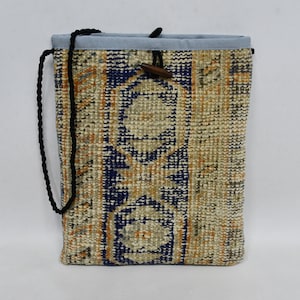 Turkish Kilim Bag, Kilim Bag, Travel Bag, Woman Kilim Bag, Handmade Kilim Bag, 12&quot;x14&quot; Beach Bag, Vintage Bag, Hygienic Bag, Chic Bag,