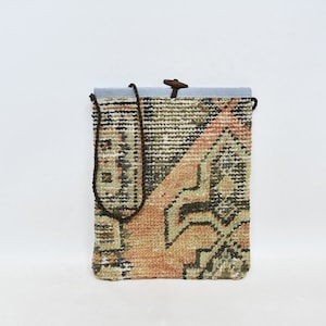 Kilim Bag, Turkish Bag, Handmade Rug Bag, Travel Bag, Beach Bag, 12x14 inches, Hygienic Bag, Shoulder Kilim Bag, Rug Bag, Vintage Bag, 67