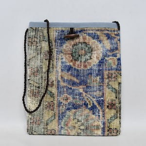 Kilim Bag, Turkish Bag, Hygienic Bag, Washable Bag, Chic Bag, Traditional Bag, 12x14 inches, Makeup Bag, Bags For Women, Weekender Bag, 89