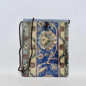 Kilim Bag, Turkish Bag, Women Casual Kilim Bag, Handmade Rug Bag, Best Gift For Her, 12x14 inches, Woman Kilim Bag, Vintage Bag, 102