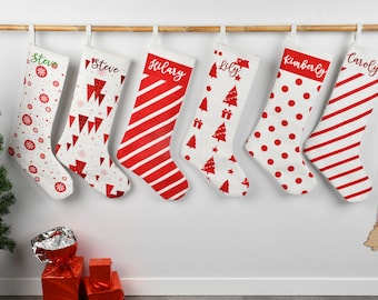 Personalized Stocking, Decor Stocking, Christmas Decor Stocking, Christmas Gift Stocking, With Name Christmas Stocking, Chimney Stocking,