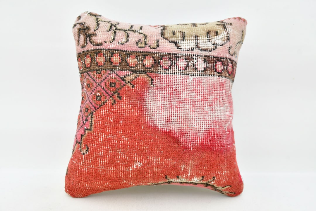 Turkish Kilim Pillow Pillow Covers Body Pillow 18x18 Red Etsy UK