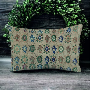 Turkish Style Pillow, Pillow Cover, Home Decor Pillow, Vintage Print Pillow, Indoor Pillow, Couch Case, Boho Cushion, Kilim Pillow,
