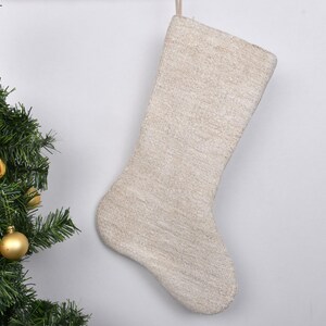 Rustic Christmas Stocking, Handmade Kilim Stocking, Vintage Holiday Decor, Custom Stocking