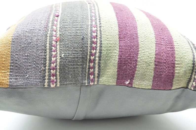 kilim pillow kilim pillow cover throw pillow 24x24 cushion cover handmade pillow oriental kilim pillow No 1049
