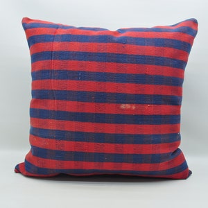Home Decor Pillow, Pillow Covers, Kilim Pillows, 28x28 Summer Gift Pillow, Striped Pillow Case, Boho Throw Pillow Case,  200