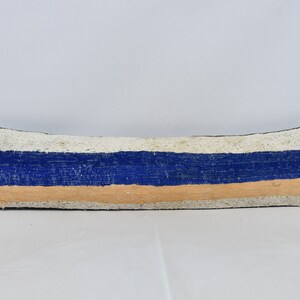 Designer Pillows, Personalized Gift, Kilim Pillows, 12x48 Blue Pillow Covers, Striped Pillow, Cute Throw Pillow, Couch Cushion, 218