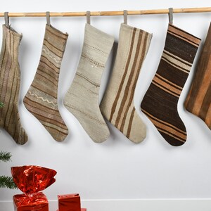 Holiday Stocking, Personalized Gift, Candy Stockings, Wall Hanging Socks, Santa Claus Gifts, Ornament Stockings, Handwoven Stocking,