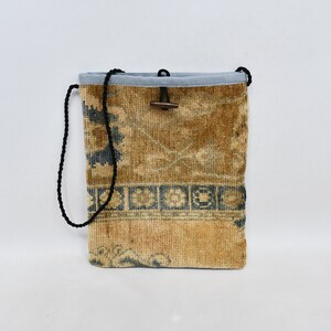 Kilim Bag, Makeup Bag, Shoulder Kilim Bag, Anatolian Bag, Traditional Kilim Bag, 12&quot;x14&quot; Carpet Bag, Bags For Women, Weekender Bag,