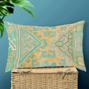 Patterned Pillows, Turkish Pillow, Pillow Cover, Home Decor Pillow, Vintage Style Pillow, Indoor Pillow, Couch Case, Boho Cushion,