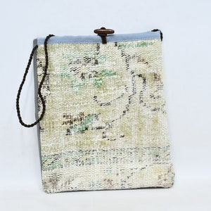 Kilim Bag,  Turkish Bag, Travel Bag, Handmade Kilim Bag, Beach Bag, Vintage Bag, 12x14 inches, Hygienic Bag, Rug Bag, Vintage Bag, 56