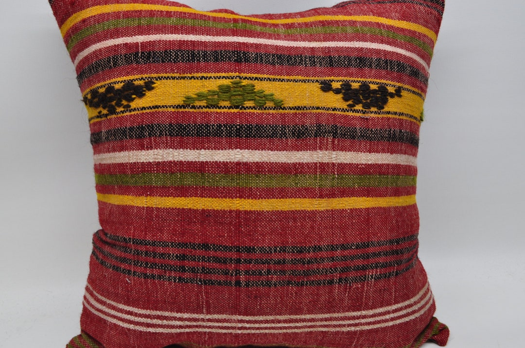 Throw Pillow Covers, Kilim Pillow Cases, Designer Pillows, 18x18 Best