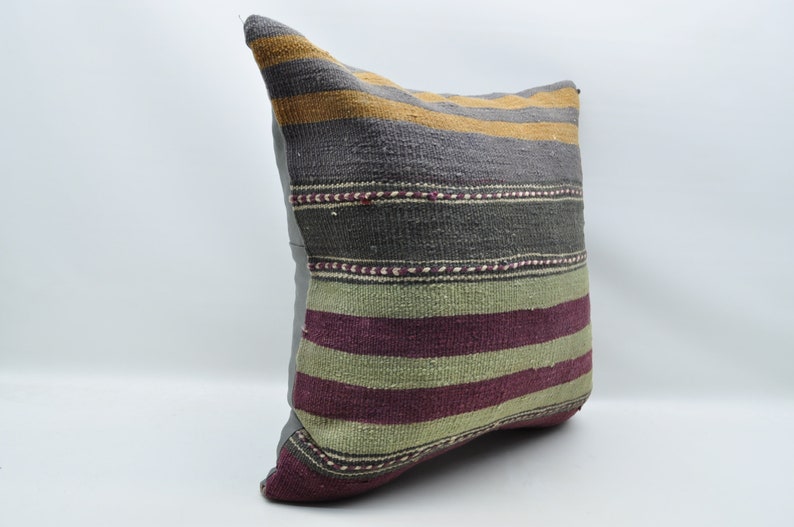 kilim pillow kilim pillow cover throw pillow 24x24 cushion cover handmade pillow oriental kilim pillow No 1049