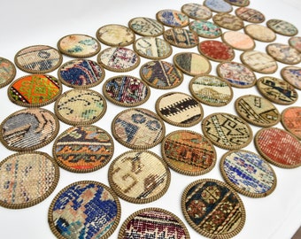 Wholesale Coaster, Rug Coaster, Kilim Coaster, Handmade Coaster, Washable Coaster, 5x5&quot; Natural Coaster, Drink Coaster, Beer Coaster,