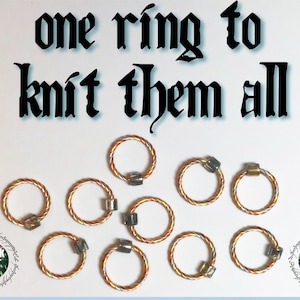 One Ring to Knit Them All! Snag-Free Stitch Markers