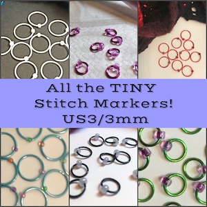 Bulk x20 Crochet Knitting Stitch Marker Safety Pin Acrylic 21x11x3mm Random  Mix
