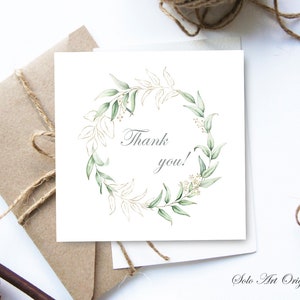 Greenery Circle Frame Floral Wreath Eucalyptus Green Gold Botanical ...