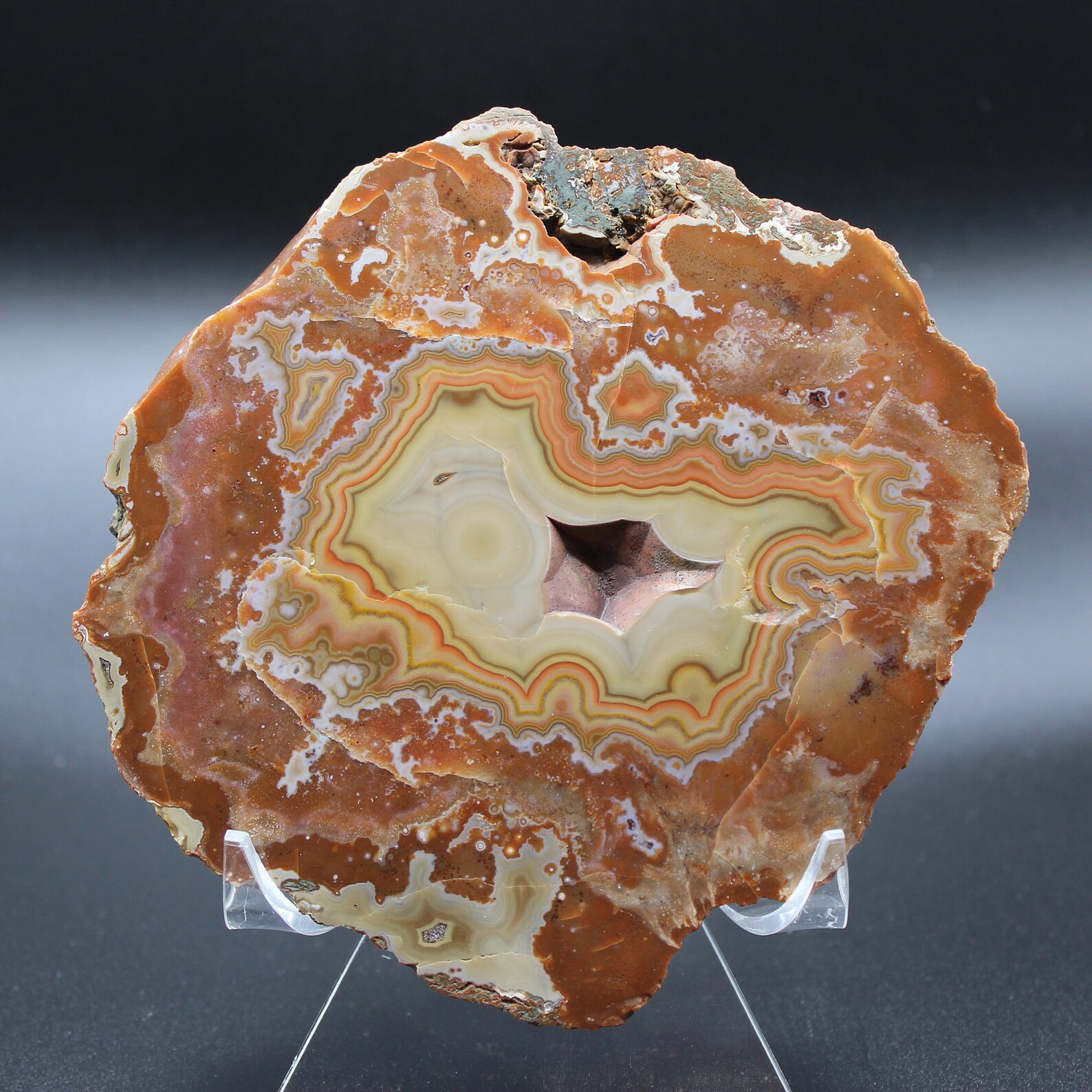 Kentucky Agate Crystal Mineral Specimen 19048 Etsy