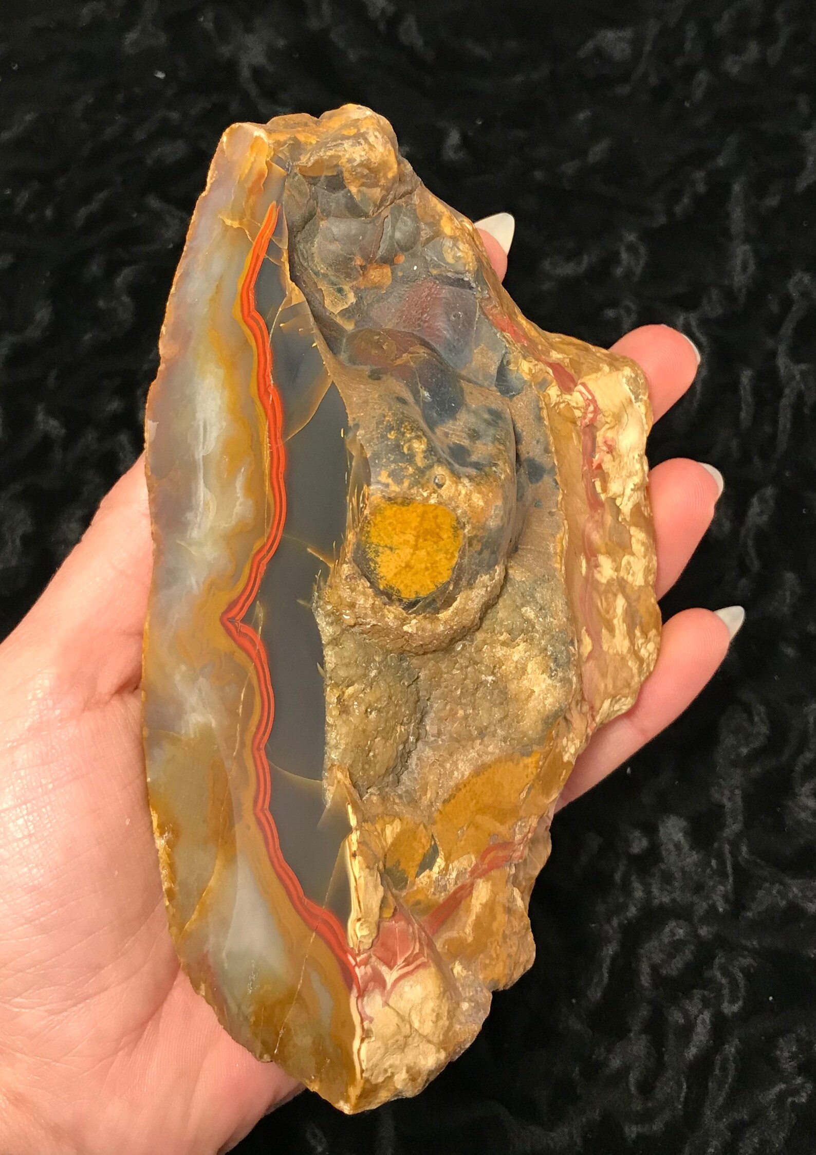 Kentucky Agate Crystal Mineral Specimen 19241 Etsy