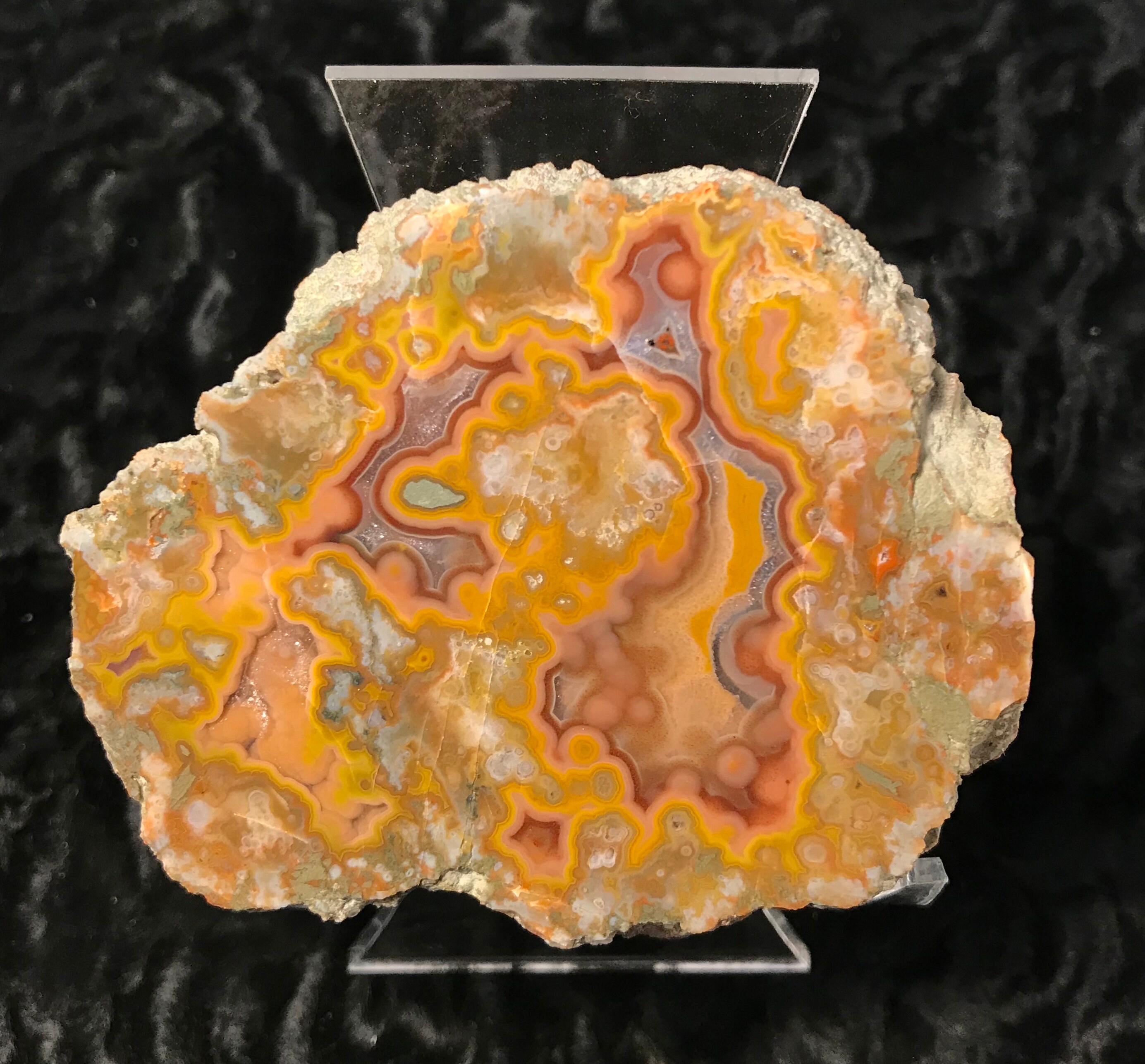 Kentucky Agate Crystal Mineral Specimen 19137 Etsy