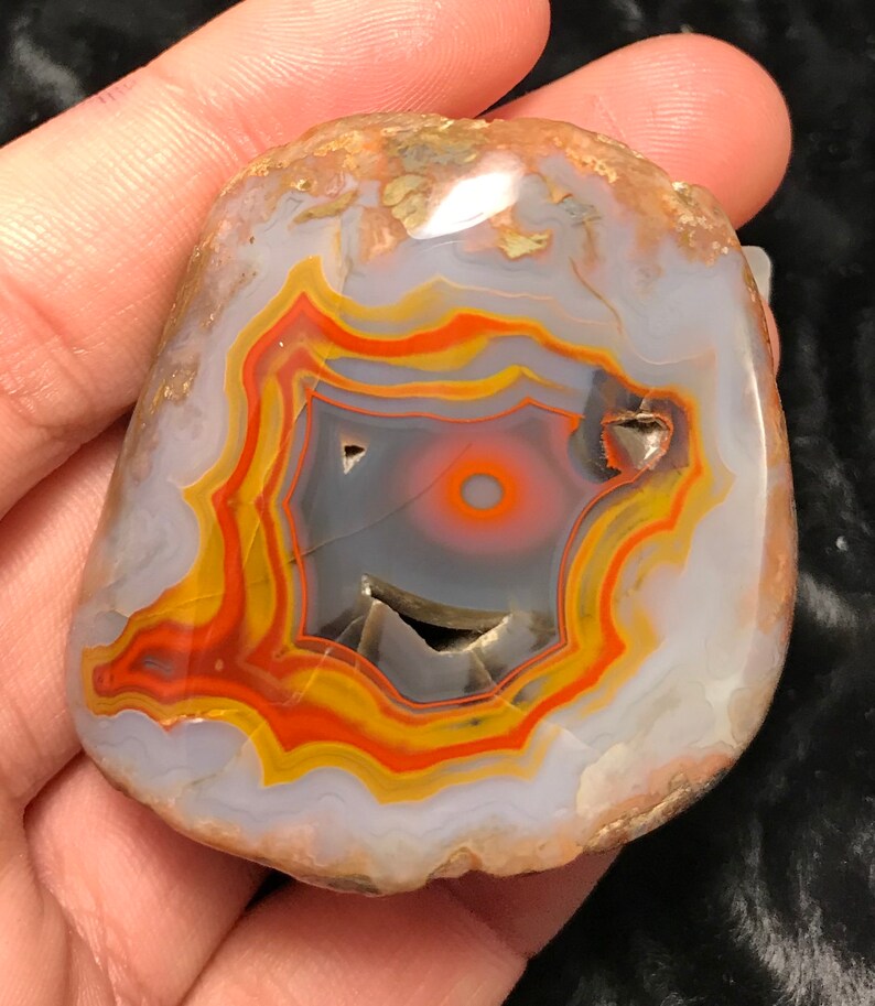 Kentucky Agate Crystal Mineral Specimen 19055 Etsy