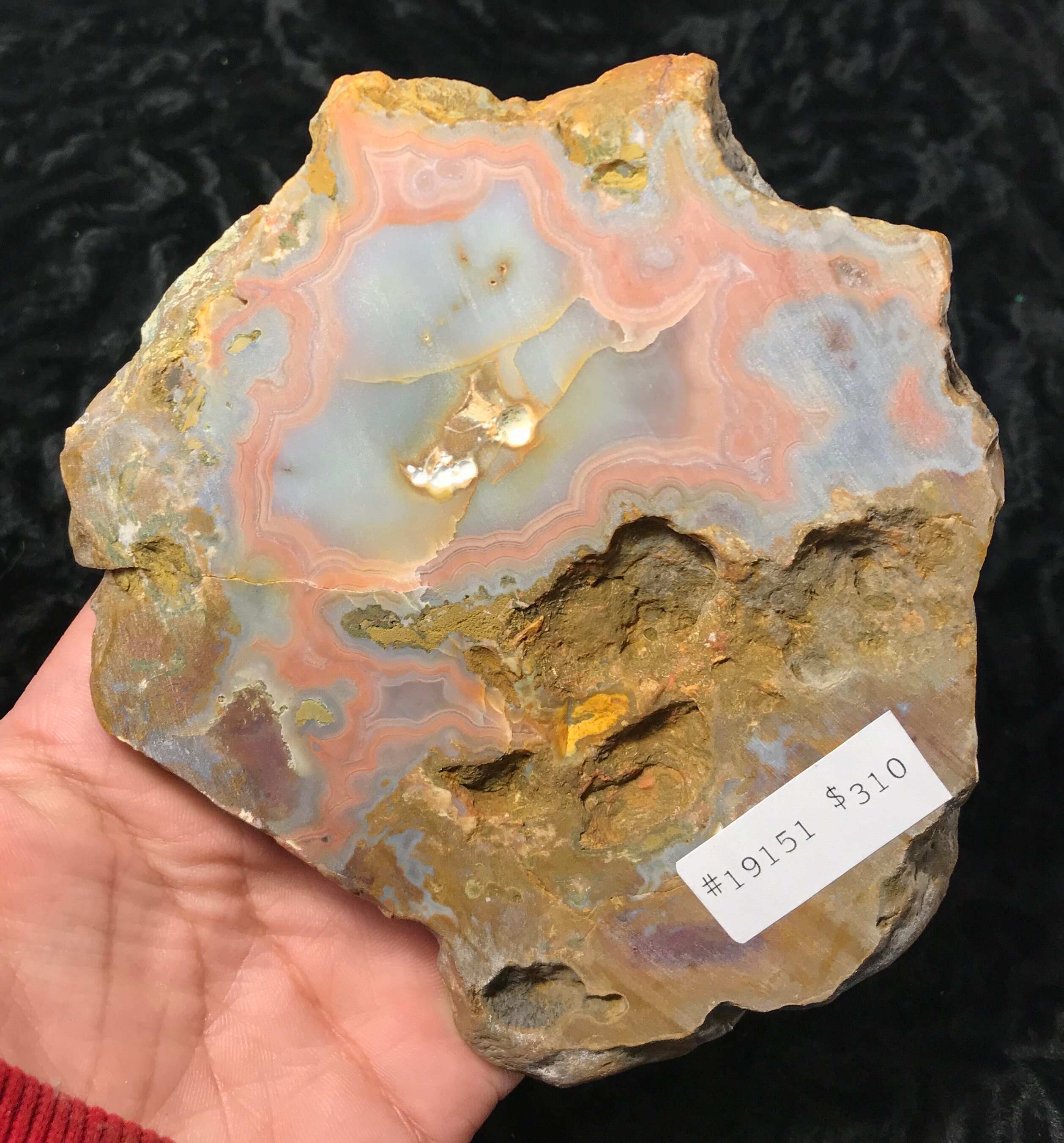 Kentucky Agate Crystal Mineral Specimen 19151 Etsy