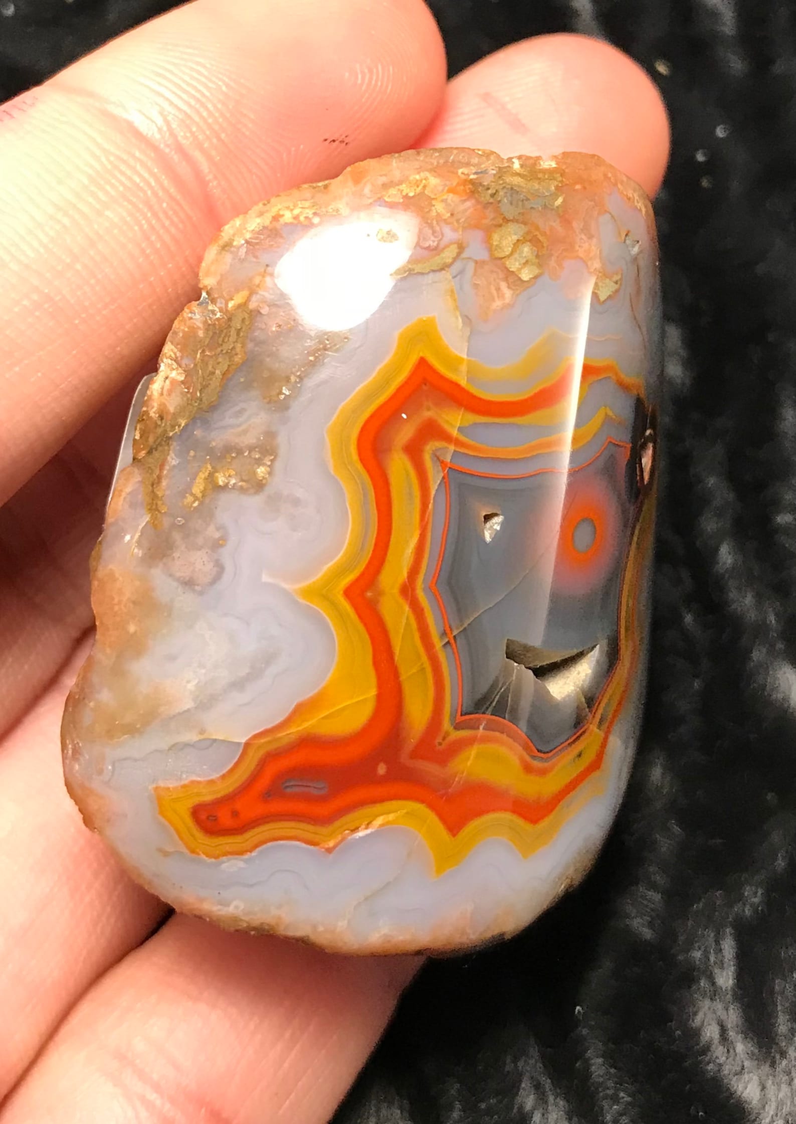 Kentucky Agate Crystal Mineral Specimen 19055 Etsy