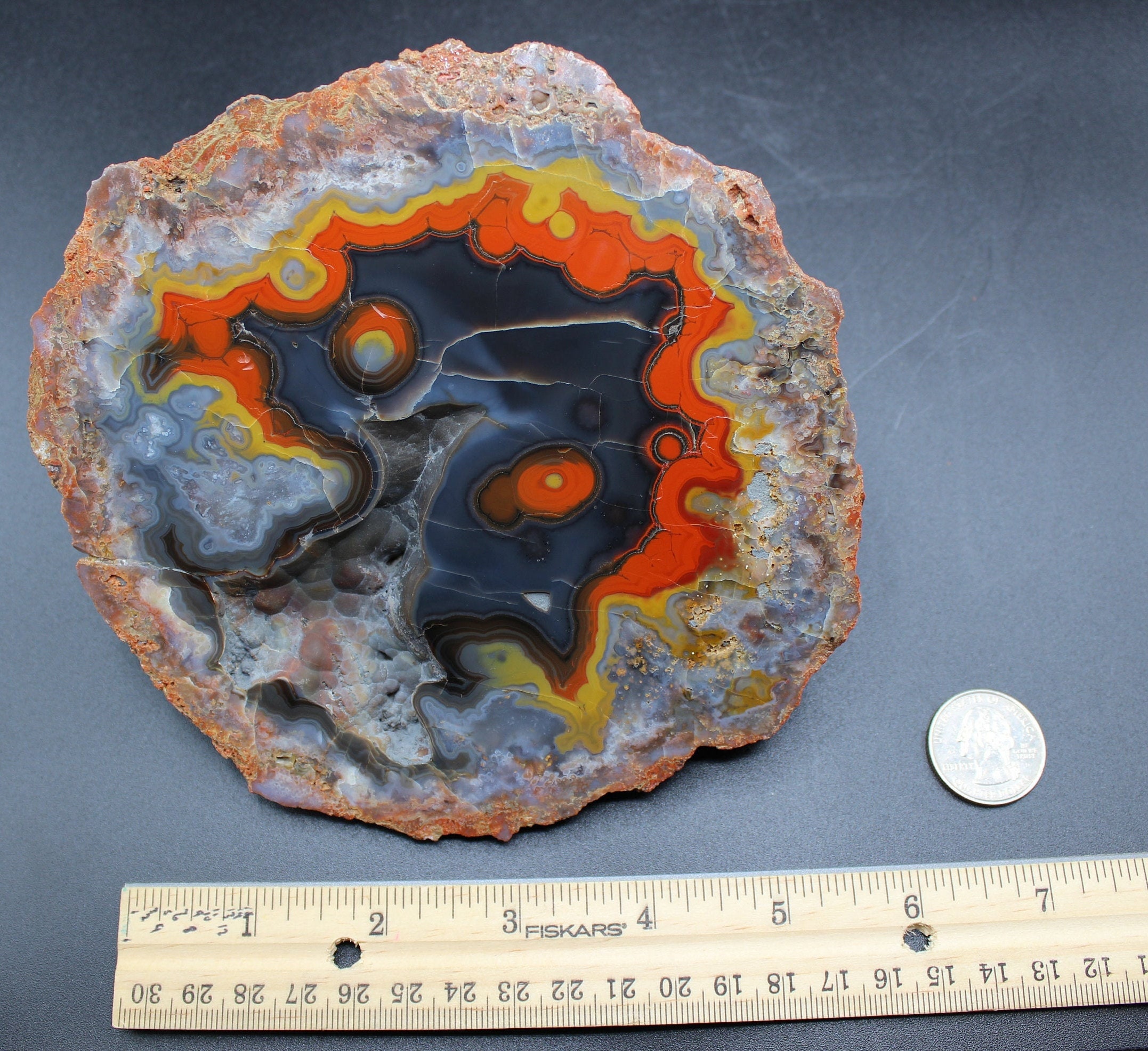 Kentucky Agate Crystal Mineral Specimen 19243 Etsy