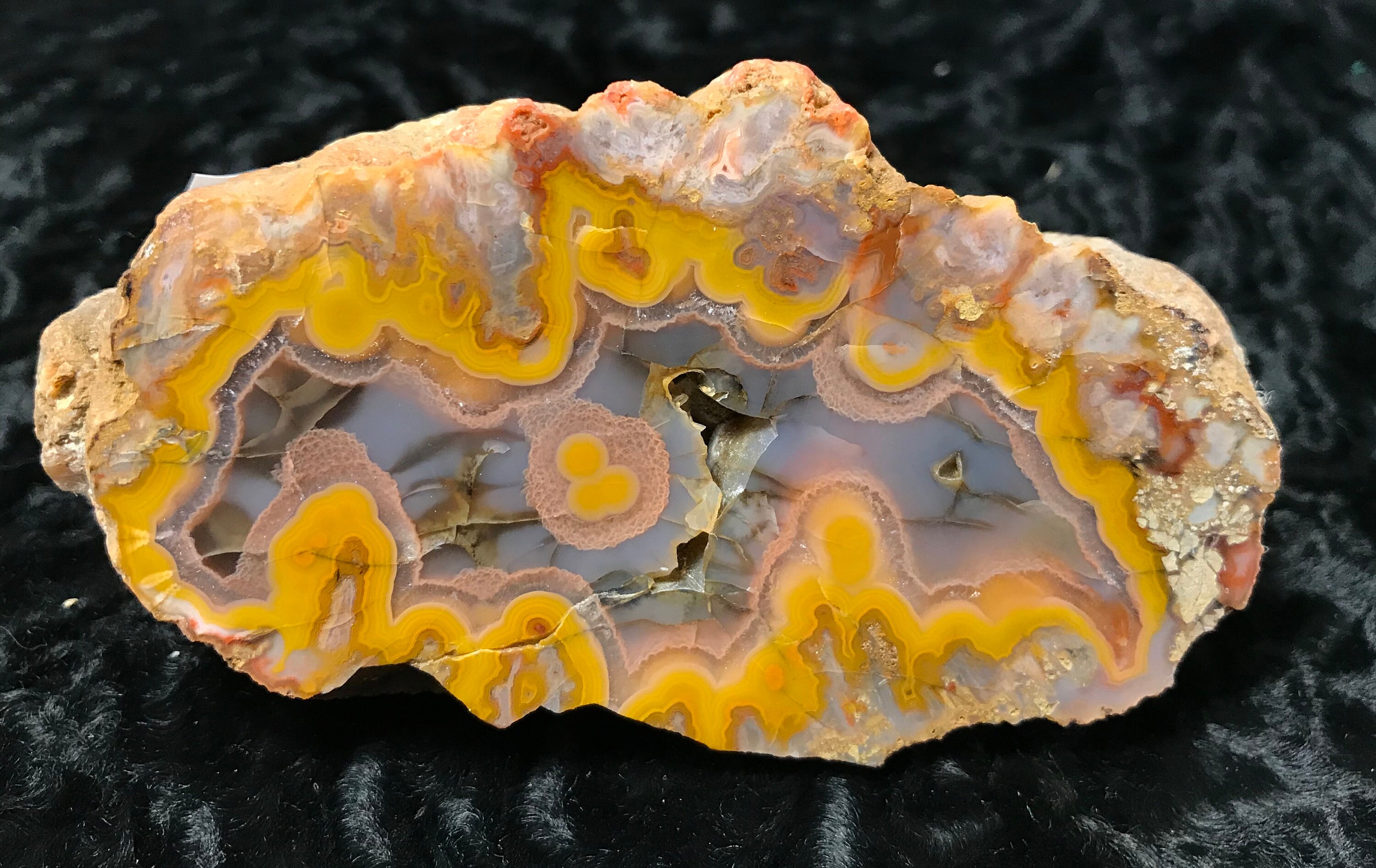 Kentucky Agate Crystal Mineral Specimen 19196 Etsy
