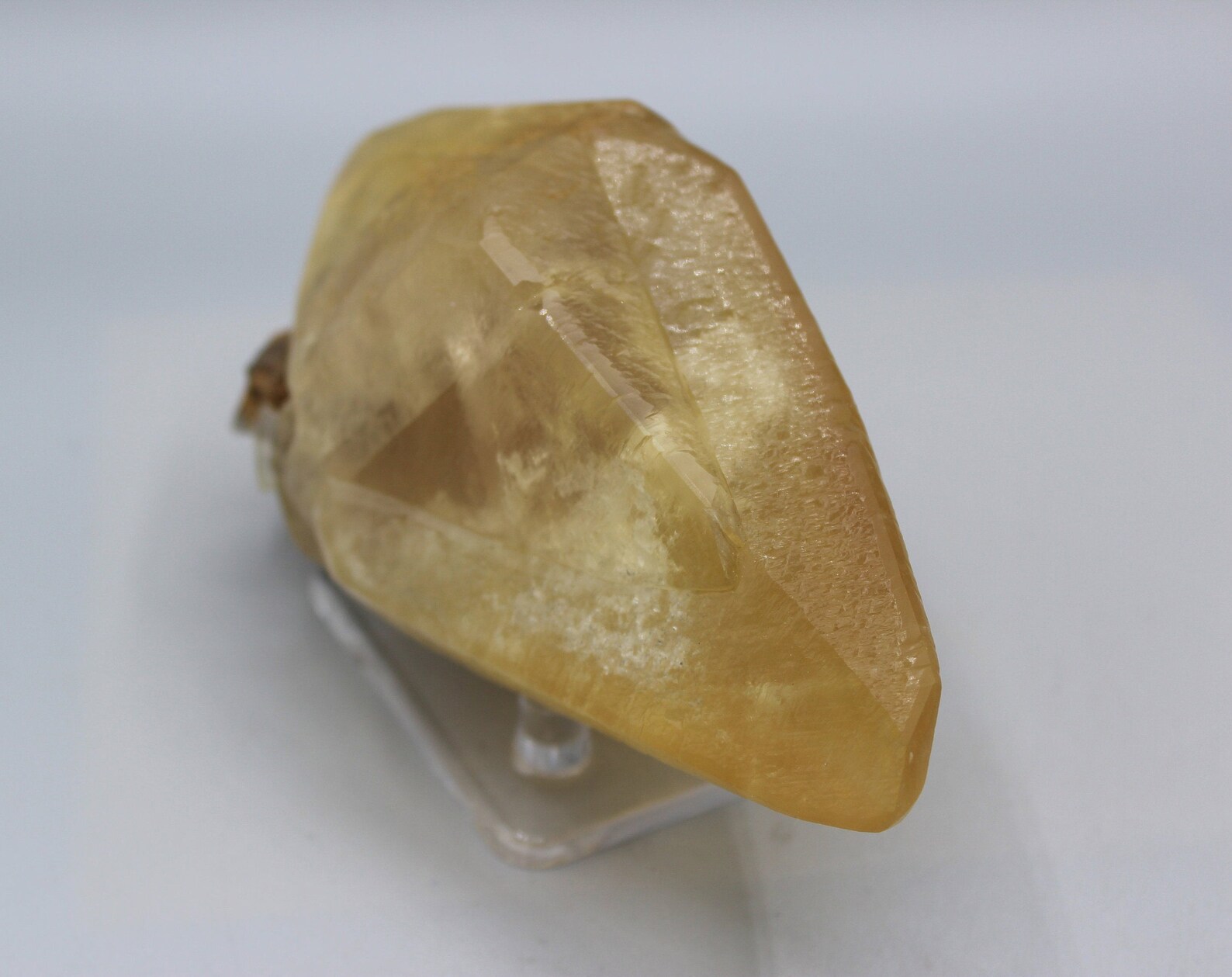 Large Calcite Crystal 2M111E Yellow Calcite Crystal Oklahoma Etsy