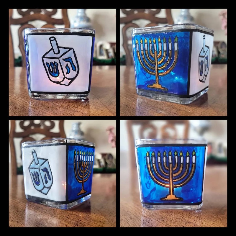 Hanukkah Candle Holder - Etsy